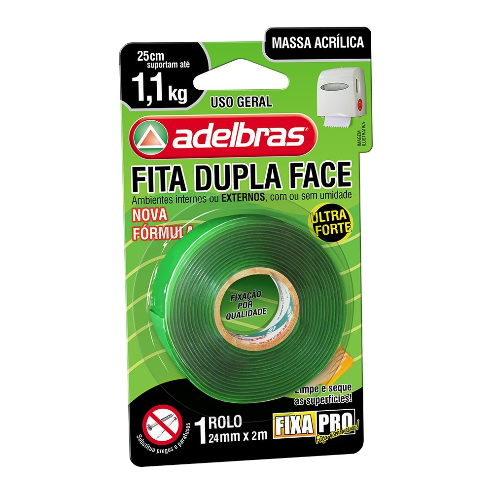 FITA DUPLÃ FACE 24MMX02MT M