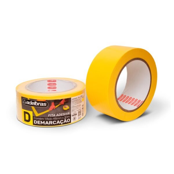 FITA DEMARCAÇÃO 48MMX030MT AMARELA