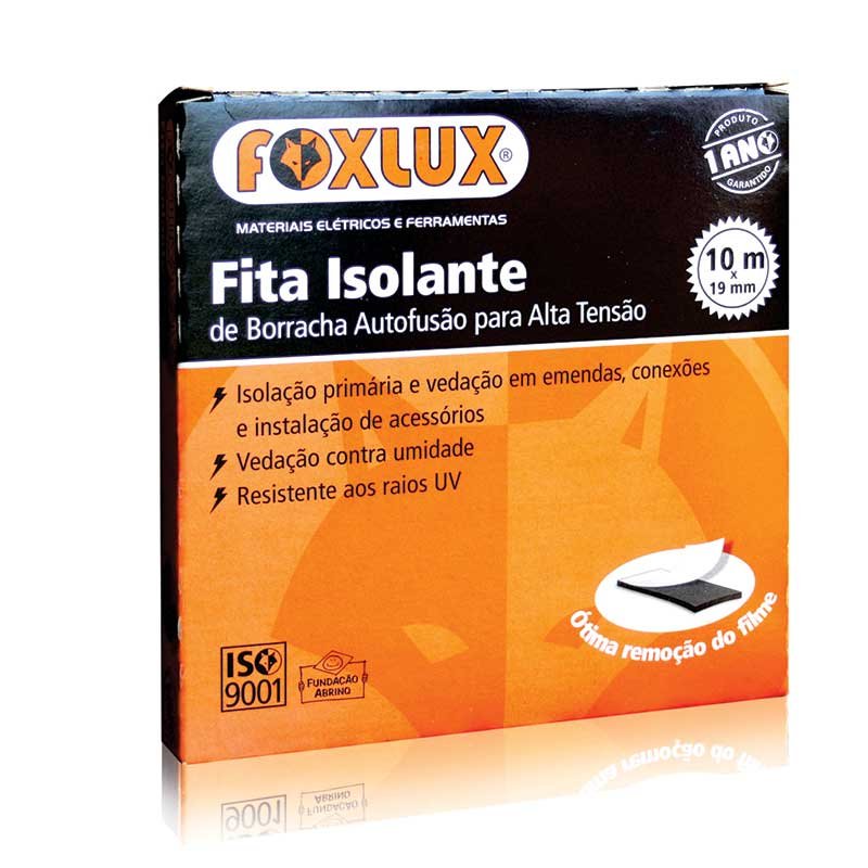 FITA ISOLANTE 19MMX10MT PTA AUTO FUSÃO