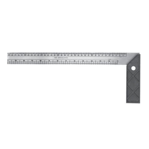 ESQUADRO 12 30CM CB/PLÁSTICO