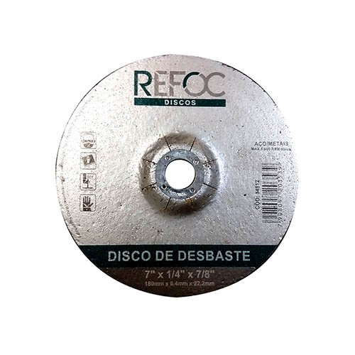 DISCO DESBASTE 7 X 1/4 X 7/8"