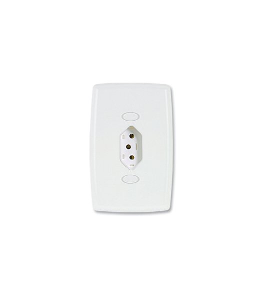 TOMADA EMB 2P+T 10A SAFIRA 22140