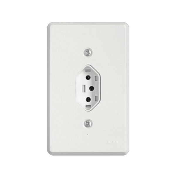 TOMADA 01 EMB 2P+T 10A PRATIKA 19140