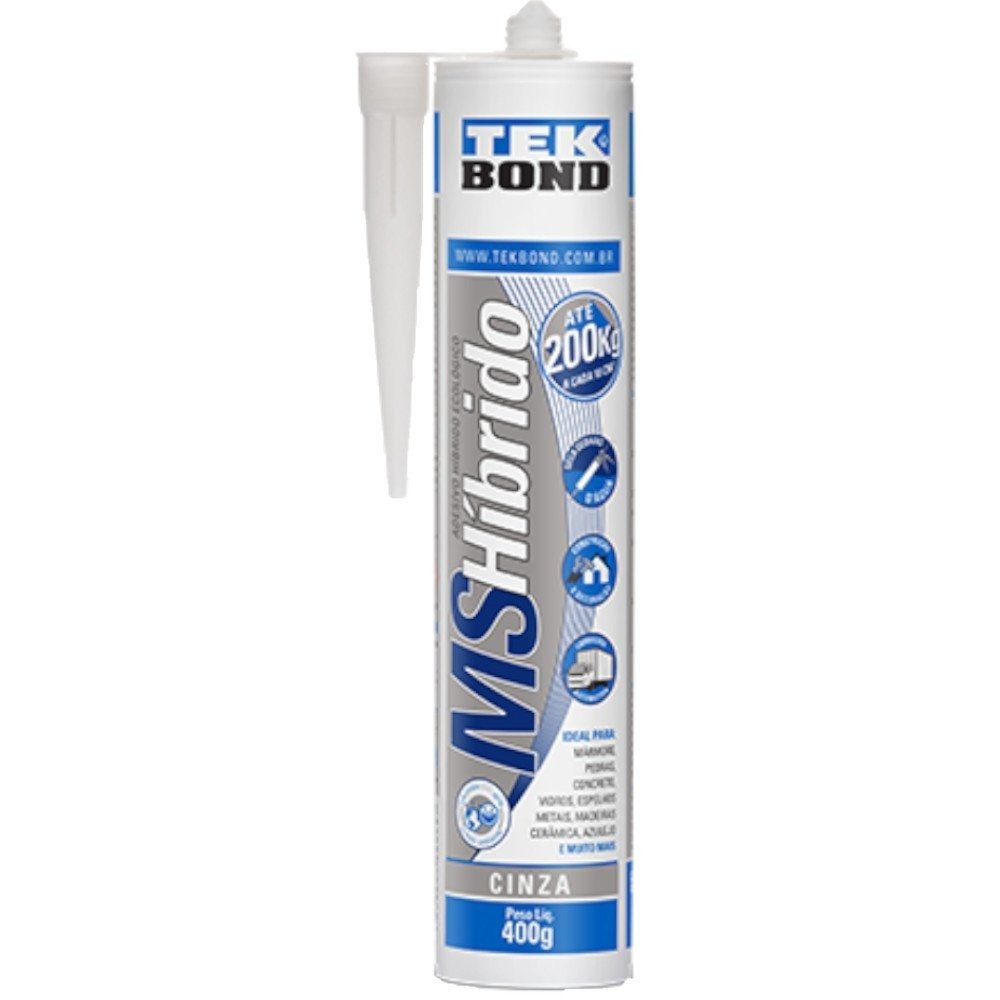 ADESIVO MS HIBRIDO 400GR CZA