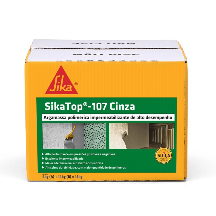 ARGAMASSA POLIMERICA 18KG SIKATOP107