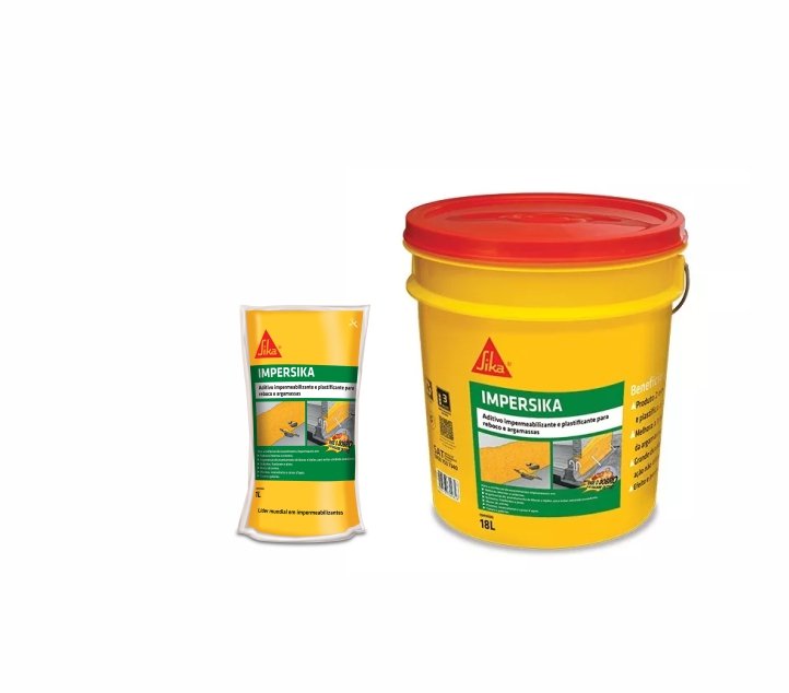 IMPERMEABILIZANTE E PLASTI 01L IMPERSIKA