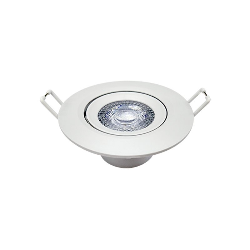 SPOT LED 03W BIV RED EMBUTIR BRANCA