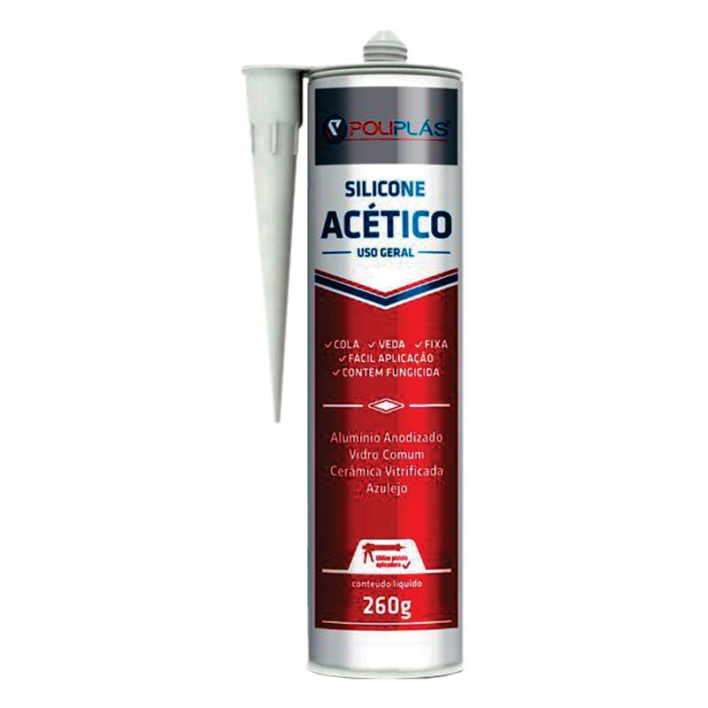 SILICONE ACÉTICO 260G INCOLOR