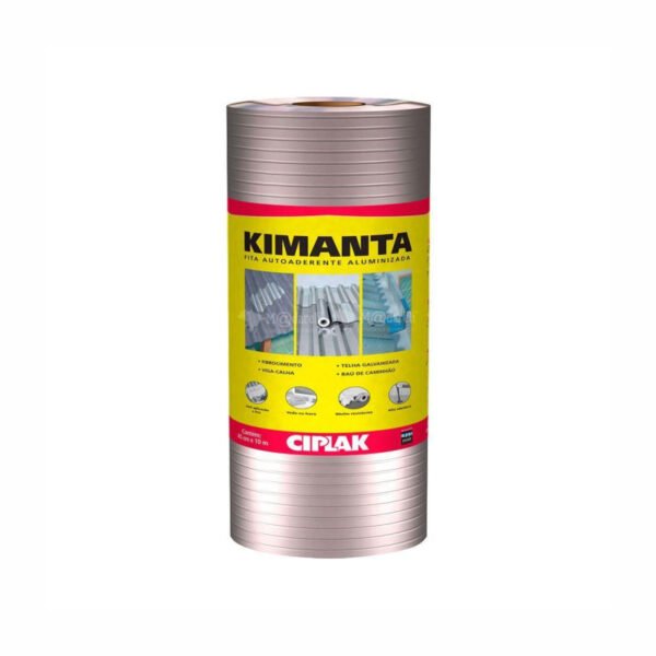 MANTA IMPERM ALUM 0300MM RL10MT KIMANTA