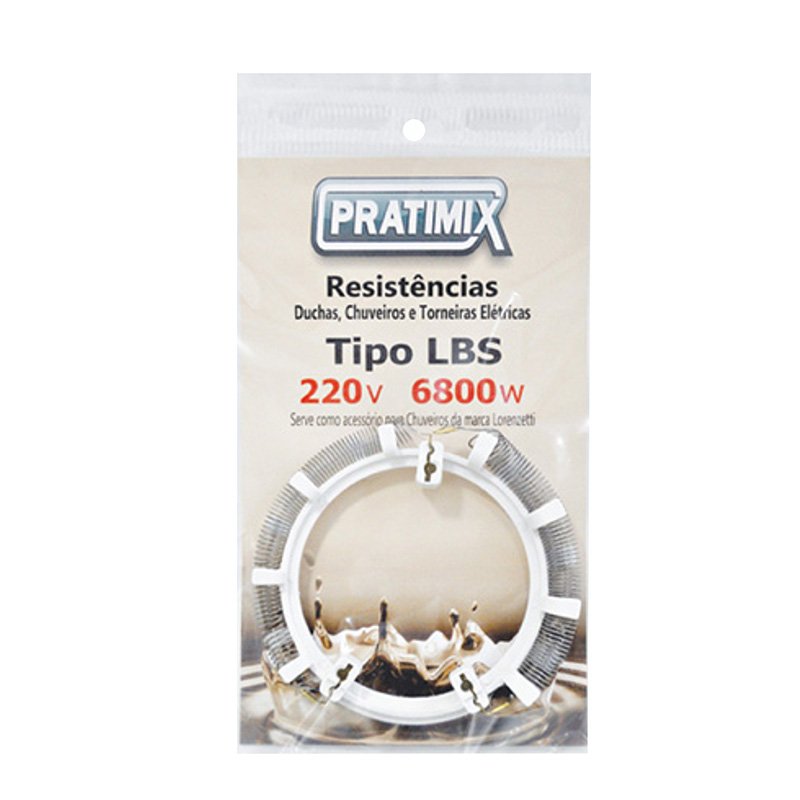 RESISTÊNCIA BELLÃ DUCHA 220V 6800W C/SUP 1