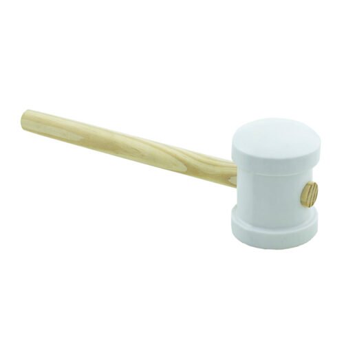 MARTELO BORRACHA 80MM BCO