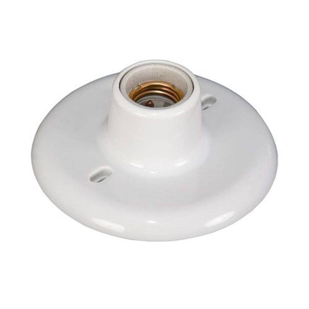 PLAFON PLAST BOCAL PORCELANA E27-N