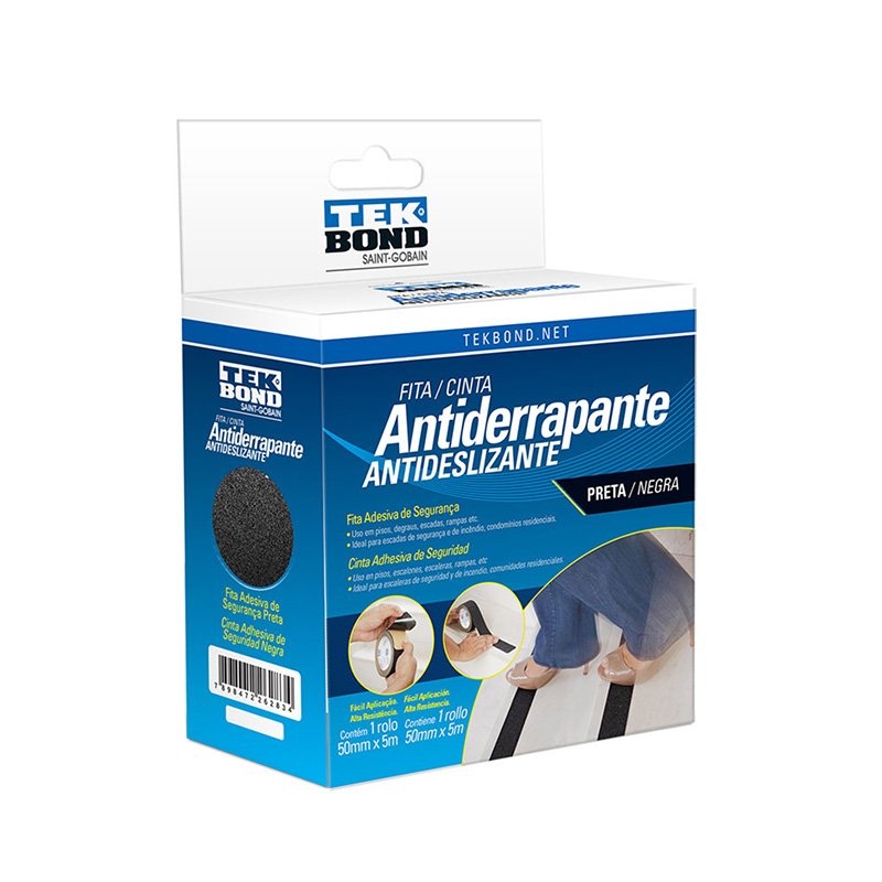 FITA ANTIDERRAPANTE 50MMX05MT PTA 1