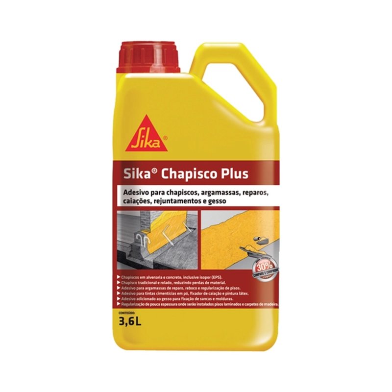 ADITIVO P/CHAPISCO 03,6L CHAPISCO PLUS