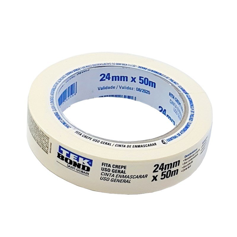 FITA CREPE USO GERAL 24MMX50MT