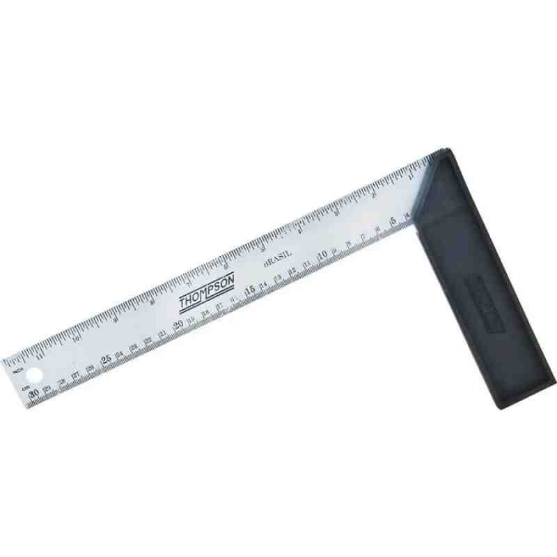 ESQUADRO 12 30CM CB/PLÁSTICO