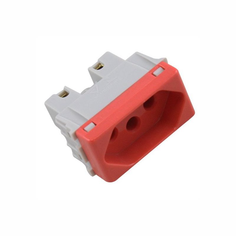 TOMADA 01 EMB BIP 2P+T 20A 250V 4X2 LIZ 1