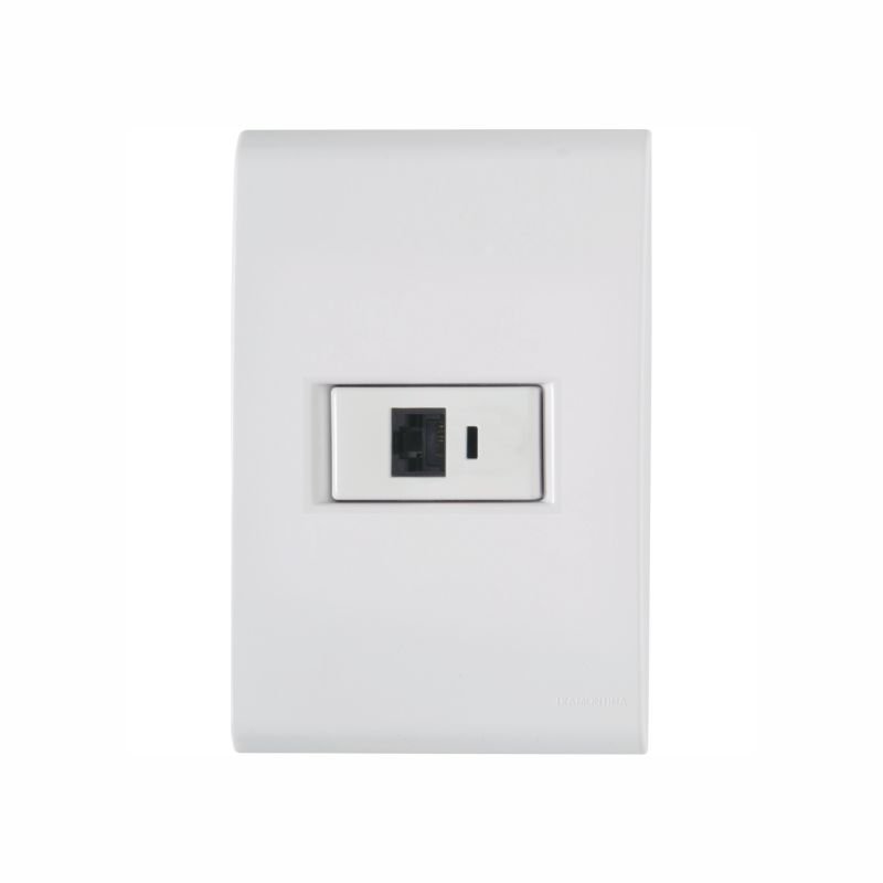 TOMADA 01 EMB RJ45 (CAT6) 4X2 LIZ