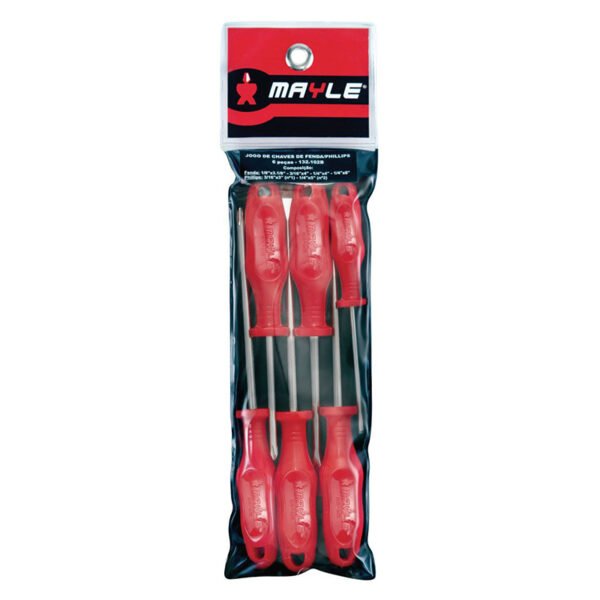 JOGO CHAVE FENDA/PHILLIPS 06PCS CR-V