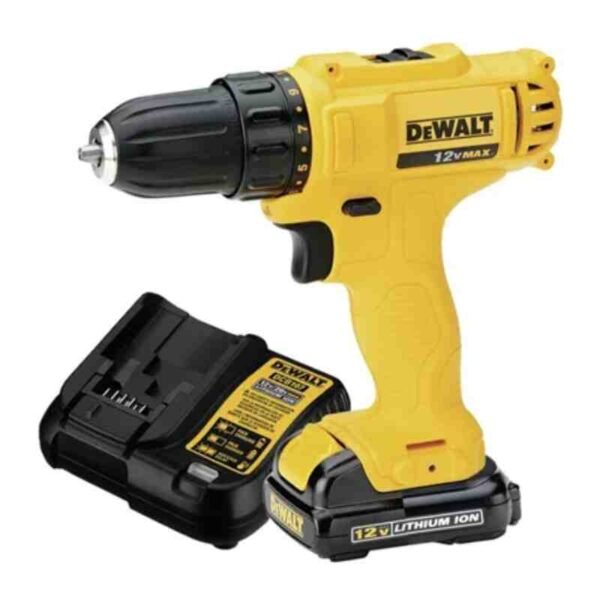FURADEIRA/PARA 3/8" 12V BIVOL DCD700LC1B