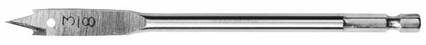 BROCA CHATA MADEIRA 09,5MMX150MM 3/8"