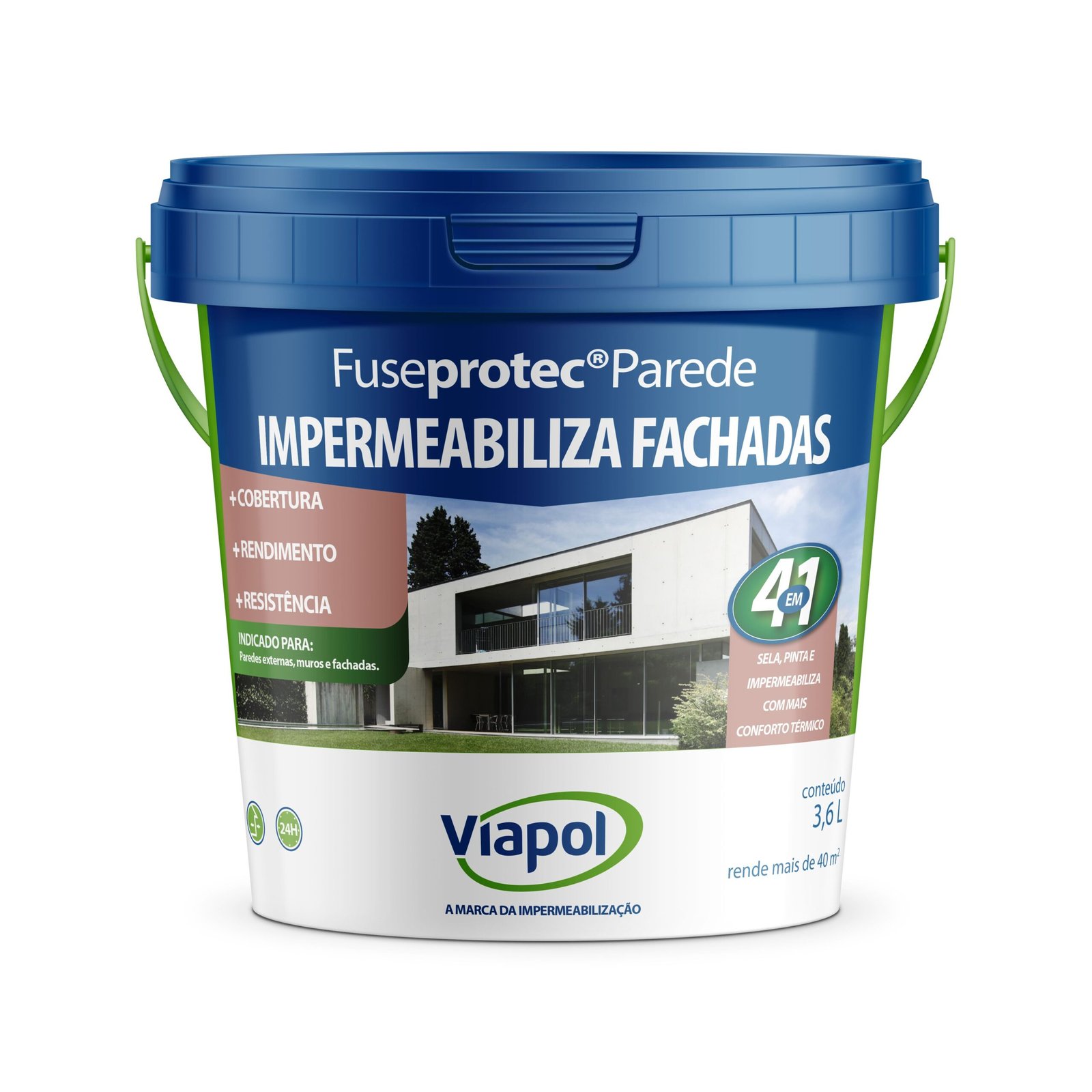 TINTA IMPERM FACHADA 04,7KG FUSEPROTEC