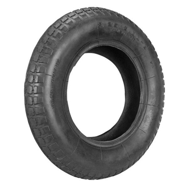 PNEU BORRACHA 3.25X8 P/ CARRINHO DE MÃO