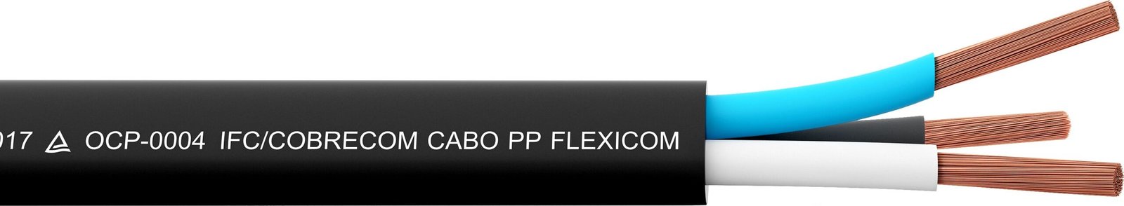 FIO CABO PP 03X01,5MM 100MT PTO