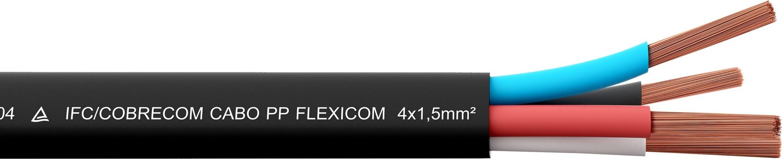 FIO CABO PP 04X02,5MM 100MT PTO