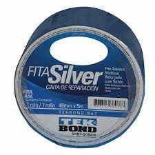 FITA ADESIVA SILVER TAPE 48MMX05MT AZUL