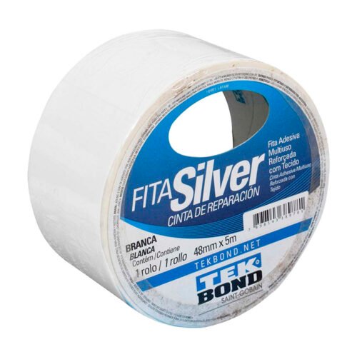 FITA ADESIVA SILVER TAPE 48MMX05MT BCA