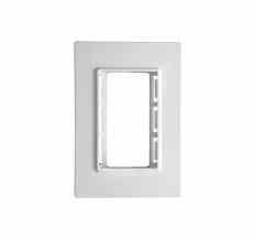 PLACA 4X2 3 MODULO C/ SUP VIVAZ 76100