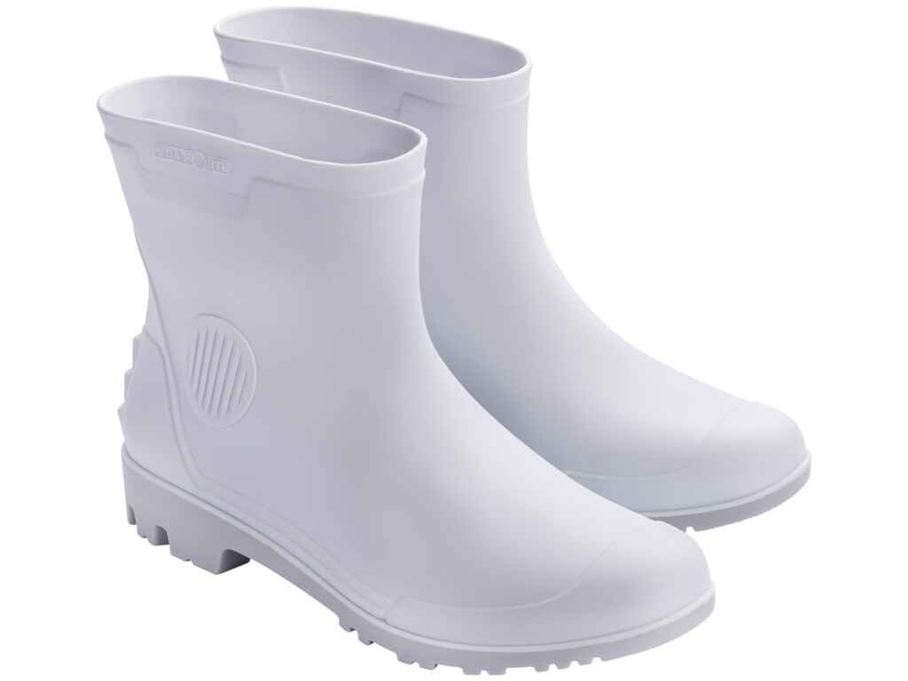 BOTA PVC CANO CURTO BCA S/ FORRO 45/46