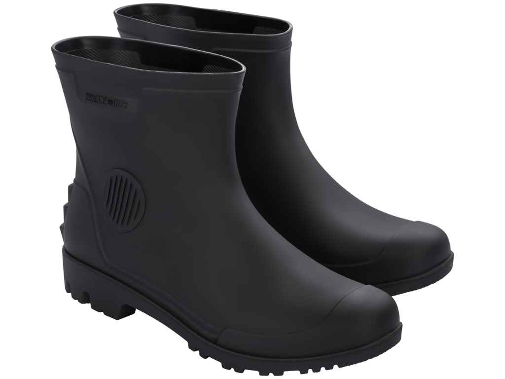 BOTA PVC CANO CURTO PTA C/ FORRO 37