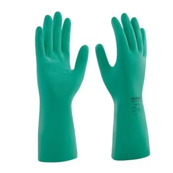 LUVA LÁTEX NITRÍLICO VDE 35CM 10XX FLOCA