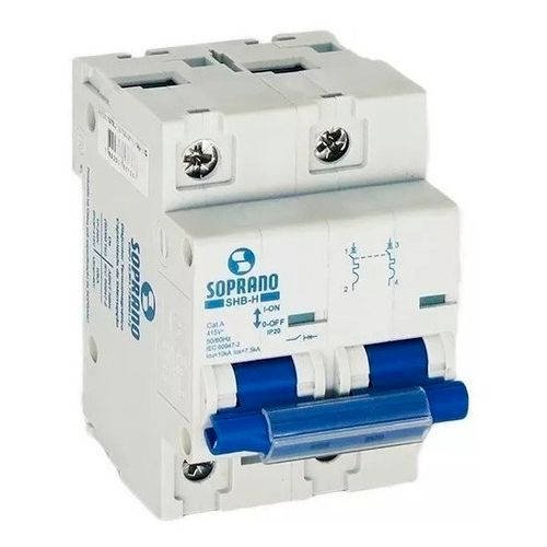 DISJUNTOR 2 BIPOLAR DIN 90A BCO CEMIG