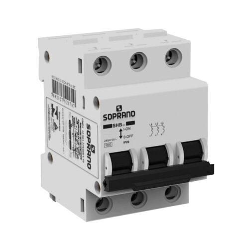 DISJUNTOR 3 TRIPOLAR DIN 20A BCO