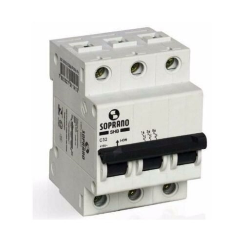 DISJUNTOR 3 TRIPOLAR DIN 063A BCO