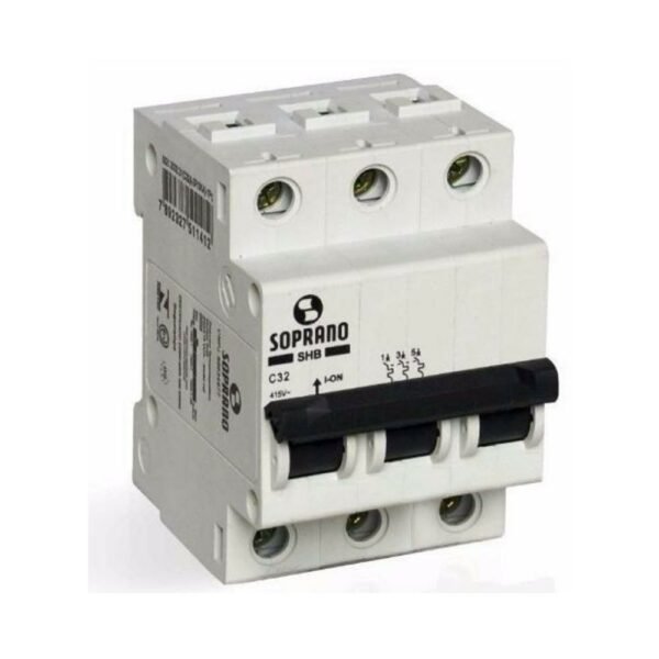 DISJUNTOR 3 TRIPOLAR DIN 063A BCO
