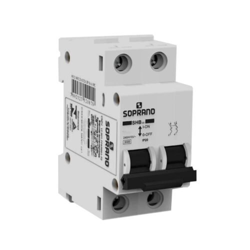 DISJUNTOR 2 BIPOLAR DIN 40A BCO CEMIG