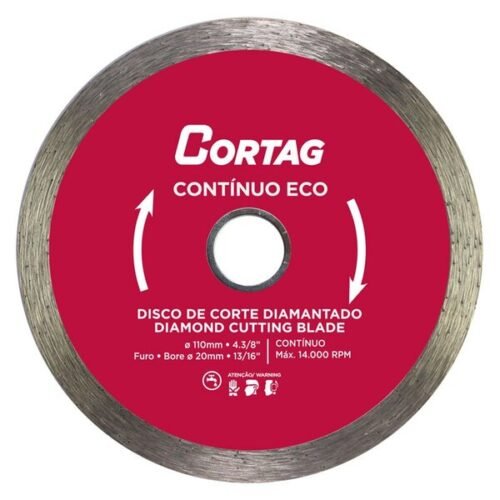 DISCO DIAM ECO 110MM CONTINUO
