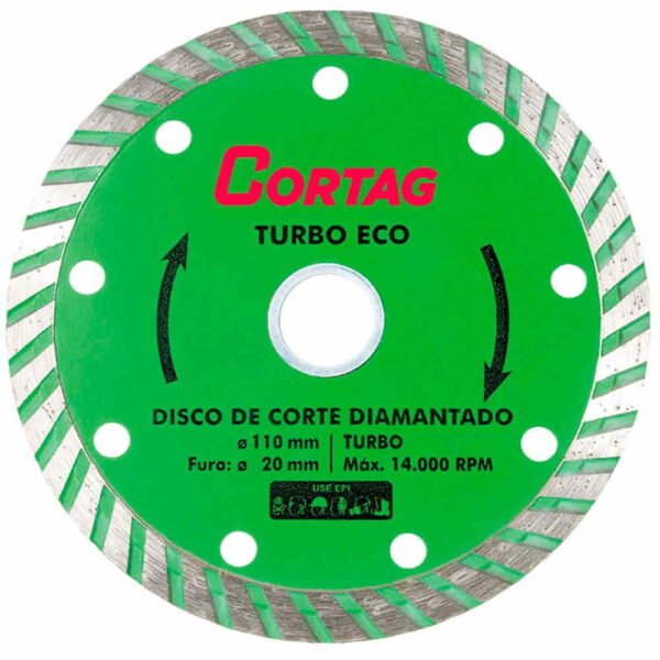 DISCO DIAM ECO 110MM TURBO