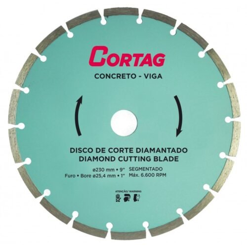 DISCO DIAM CONCRETO 230MM SEGMENTADO