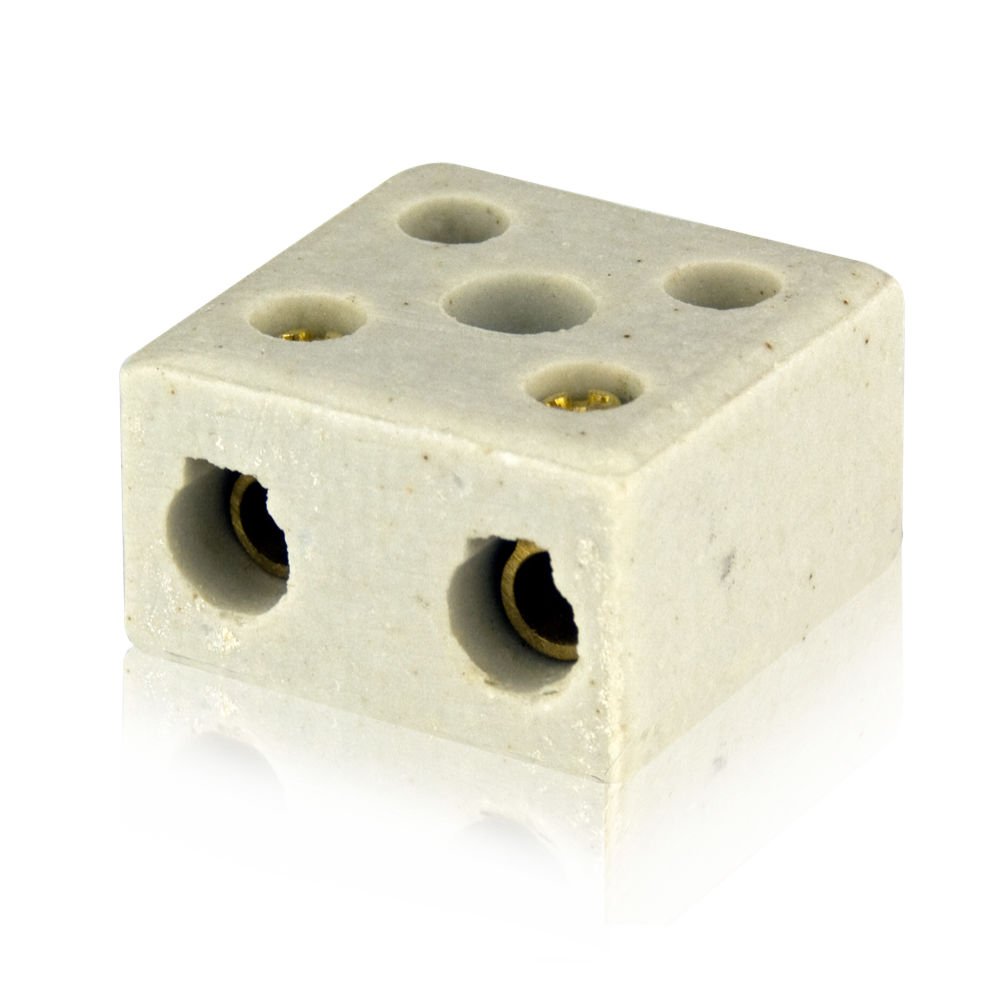 CONECTOR DE PORCELANA 16MM BIPOLAR