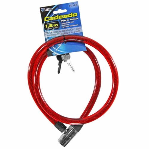 CADEADO FX MOTO 1,2MX14MM