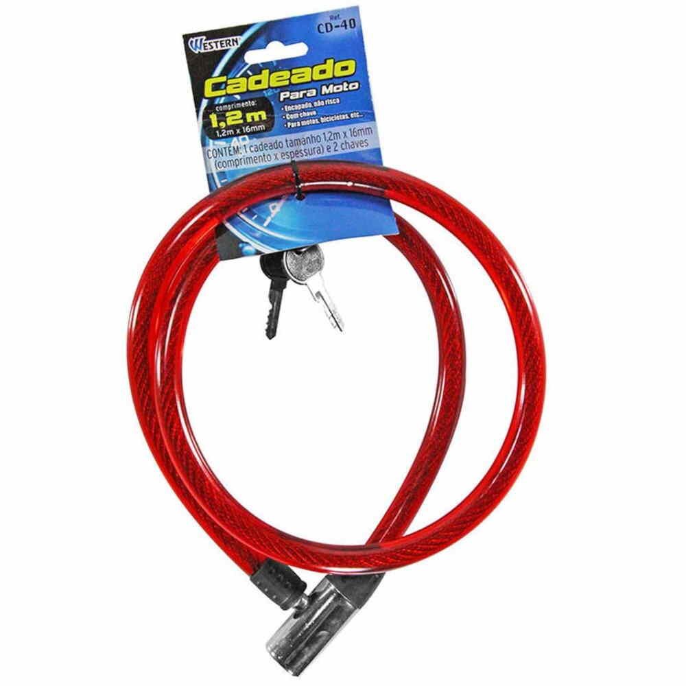 CADEADO FX MOTO 1,2MX14MM 1