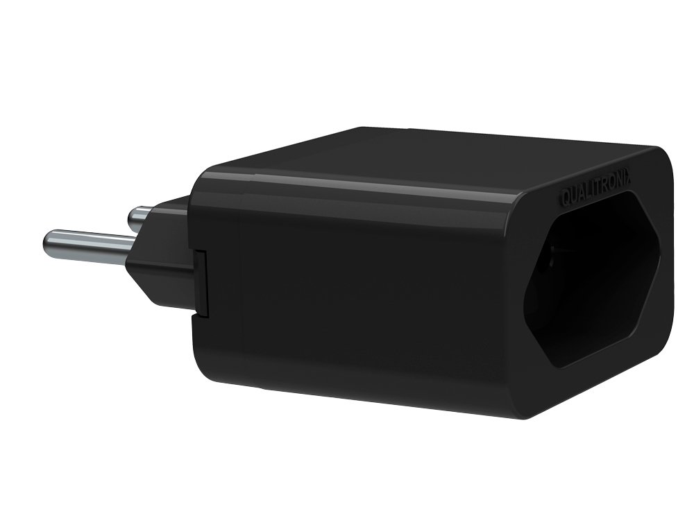 PLUG PROTECTOR 2 PINOS 20A PRETO